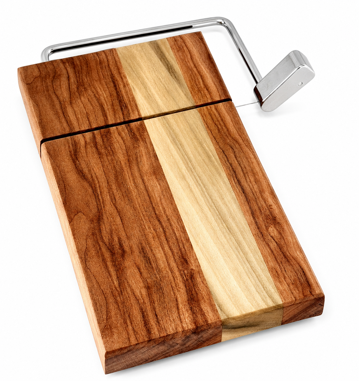 Cherry and Poplar Cheese Slicing Board